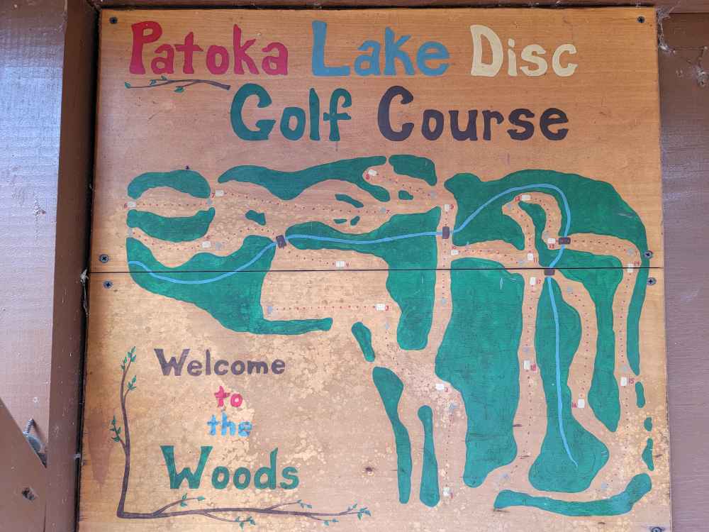 patoka lake disc golf course