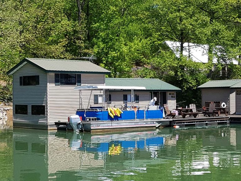 Patoka Lake Floating Cabins Patoka Lake State Park